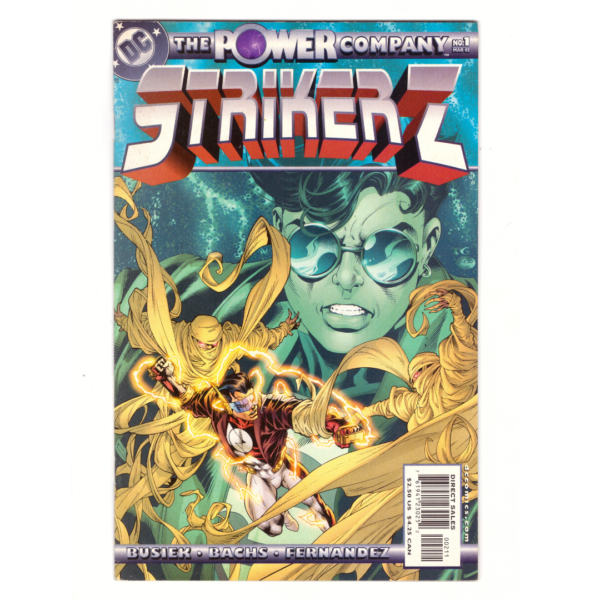Strikerz 'The Power Company' #1 DC Comics Book 2002