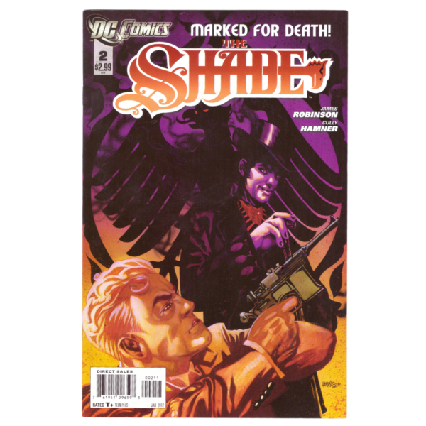 The Shade 'Marked For Death' #2 DC Comics Book 2012