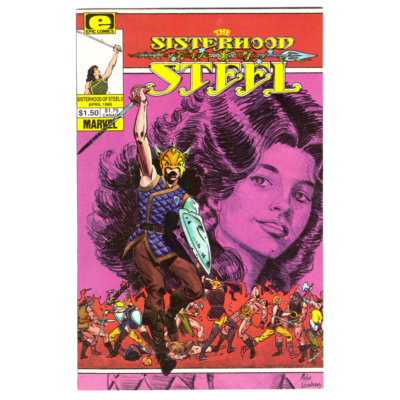 The Sisterhood Of Steel #3 Epic Comic Book 1985
