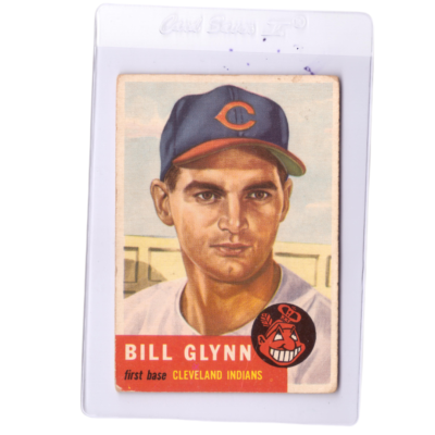 Topps MLB Bill Glynn of Cleveland Indians Baseball Card