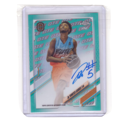 Topps NBA De’Vontes Cobbs of Overtime Elite Certified Autographed Basketball Card