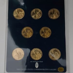 US Presidential Mint Dollars in Cases 2009 4