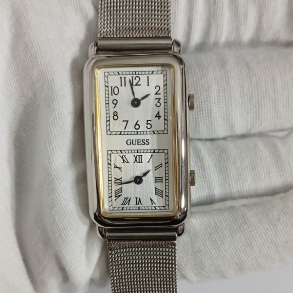 Vintage Guess Two Dial Japan Movement Ladies Wristwatch