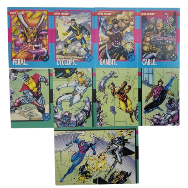 Vintage Marvel Super Heros Card Collection