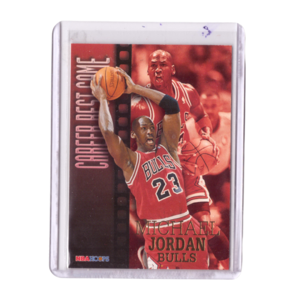 Vintage NBA Michael Jordan of Bulls Baseball Card 1997