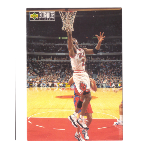 Vintage NBA Michael Jordan of Chicago Bulls Basketball Card 1997