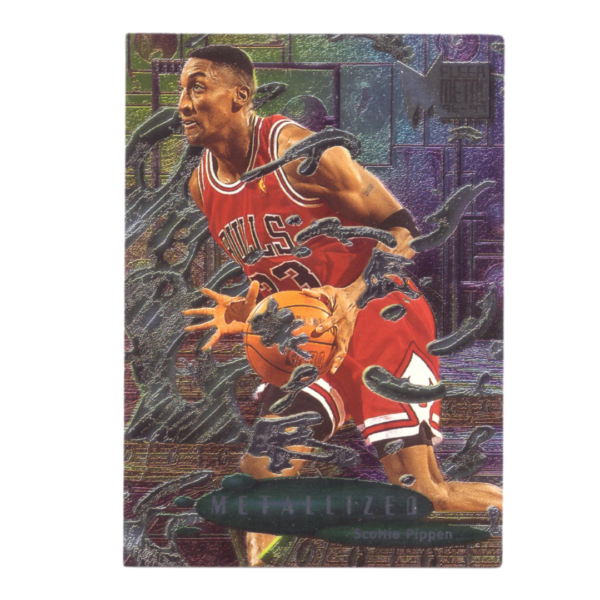 Vintage NBA Scottie Pippen of Chicago Bulls Basketball Card 1997
