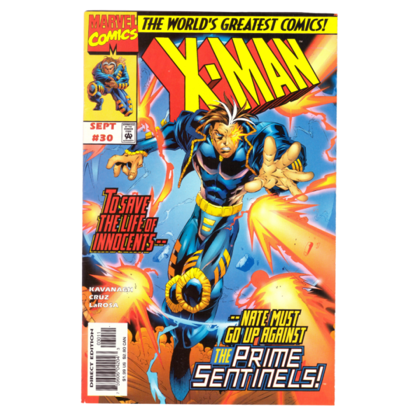 X-Man #30 Marvel Comics Book