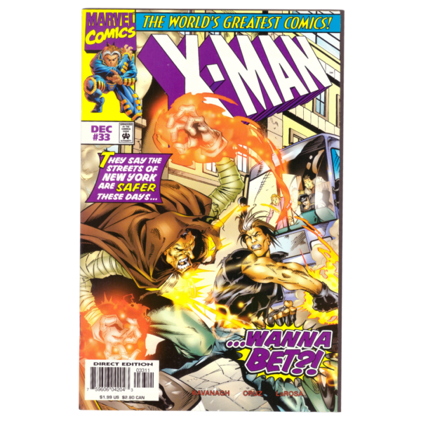 X-Man #33 Marvel Comics Book