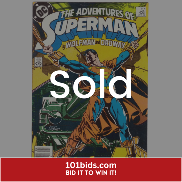 Adventures-Of-Superman-425-DC-Comics-Book-1986 sold