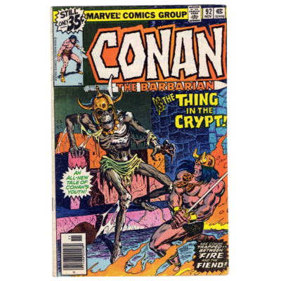 Conan The Barbarian #92 Marvel Comics Book 1978