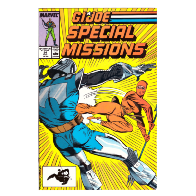 G.I JOE’ Special Missions Vol 1 #24 Marvel Comics Book 1989