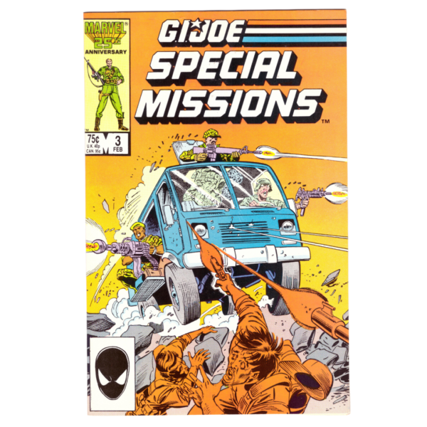 G.I JOE' Special Missions Vol 1 #3 Marvel Comics Book 1987