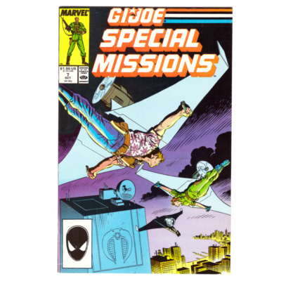 G.I JOE’ Special Missions Vol 1 #7 Marvel Comics Book 1987