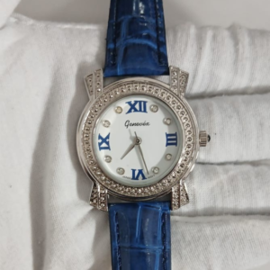 Genevex Blue Japan Movement Ladies Wristwatch 1