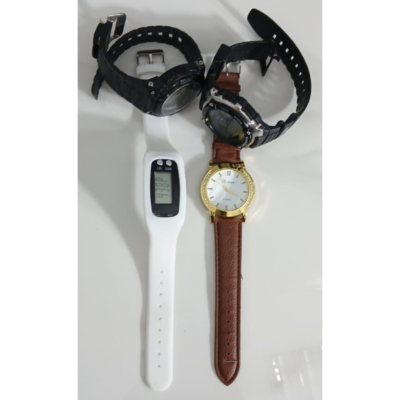 Mix Lot #135 Wristwatch Collection (4 Watches)