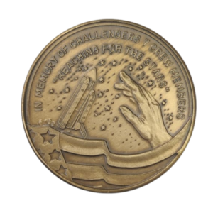 N051-L NASA SPACE SHUTTLE BRONZE MEDAL, STS-51L CHALLENGER 1