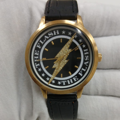 ‘The Flash’ TM &  DC Comics (s17) 80965 107 Japan Movement Wristwatch