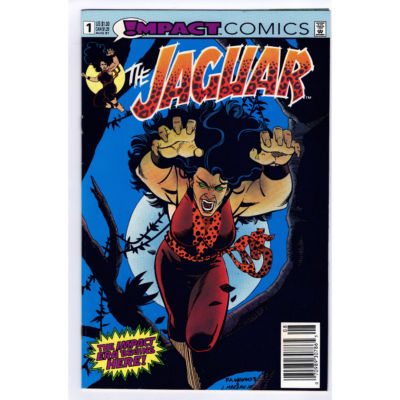 The Jaguar #1 DC  Comics Book 1991