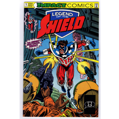 The Legend Of The Sheild #1 DC Comics Book 1991