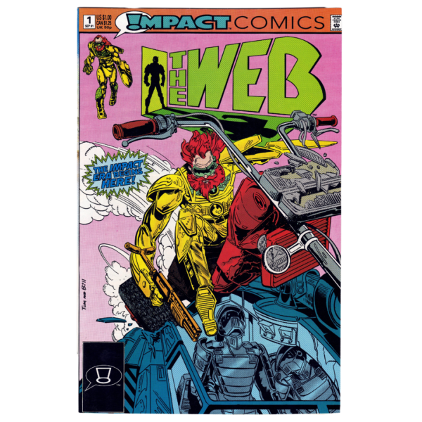 The Web #1 DC Comics Book 1991