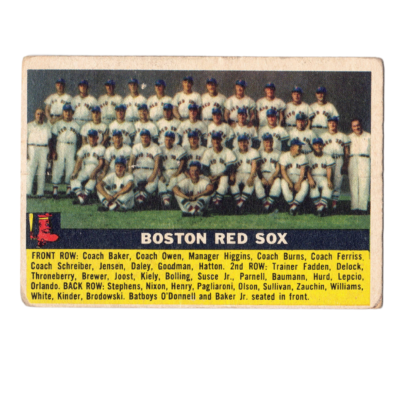 Vintage Boston Red Sox MLB Baseball Team