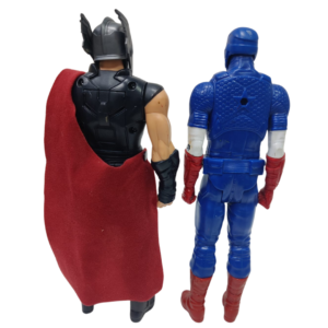 Captain America & Thor Action Figurines 3