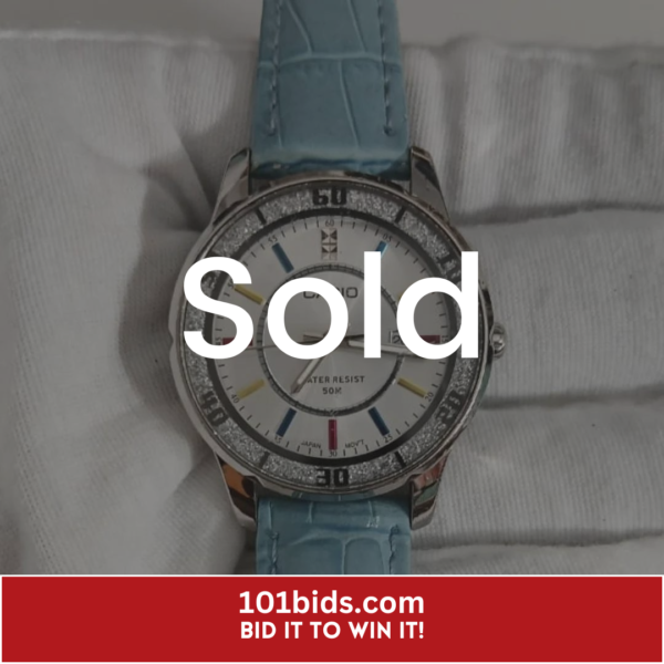 Casio-3363-Japan-Movement-Ladies-Wristwatch sold