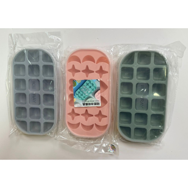 Cute Shaped Silicone Ice Cube Trays Set #2