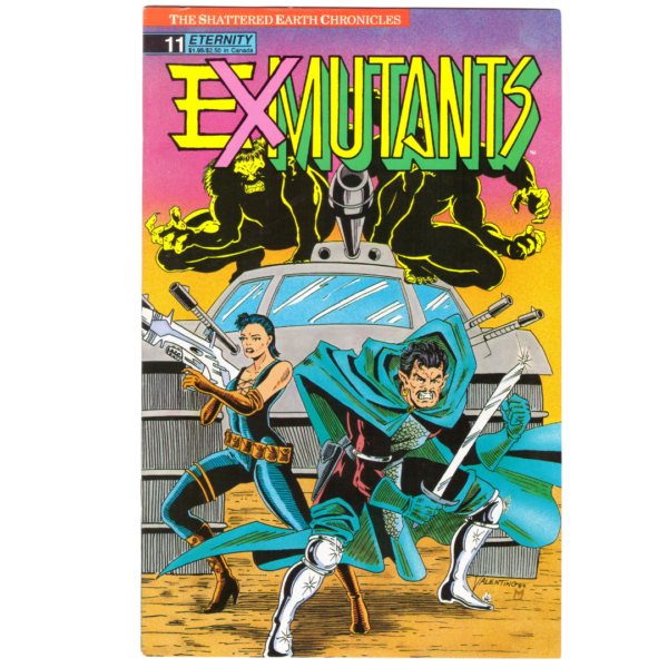 EX-Mutants The Shattered Earth Chronicles #11 Eternity Comics Book 1989