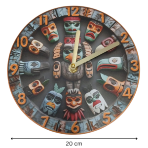 Mayan Theme Wall Decor Clock 1