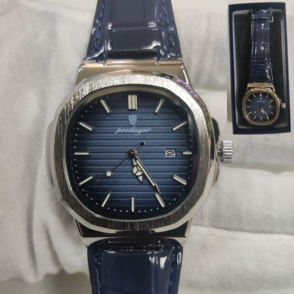 Poedagar 613B Blue Dial Wristwatch A