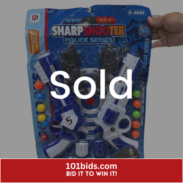 Sharp-Shooter-Police-Series-Gun-Set sold