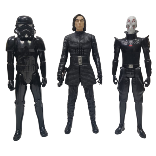 Star Wars Kylo Ren 12, Inquisitor 12 & Shadow Trooper 12 Action Figurines
