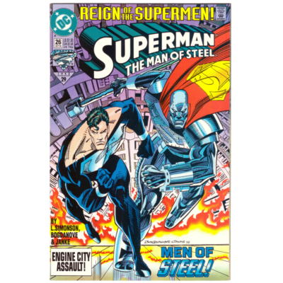 Superman Man Of Steel #26 DC Comics Book 1993