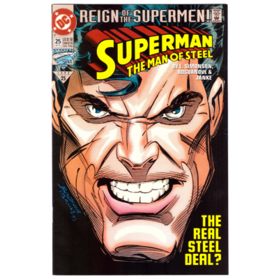 Superman The Man Of Steel #25 DC Comics Book 1993