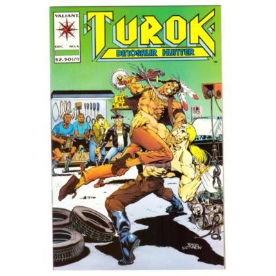 Turok Dinosaur Hunter Vol.1 #6 Valiant Comics Book 1993