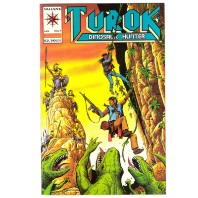 Turok Dinosaur Hunter Vol.1 #7 Valiant Comics Book 1994