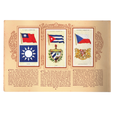 Vintage An Album of National Flags & Arms by John Player & Sons