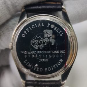 Vintage Fossil 07381 15000 Boris & Natasha Japan Movement Wristwatch Limited Edition 4