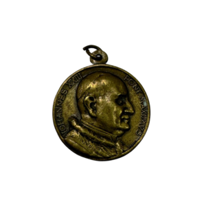 Vintage Pope Iohannes XXIII Medal Pendant 1