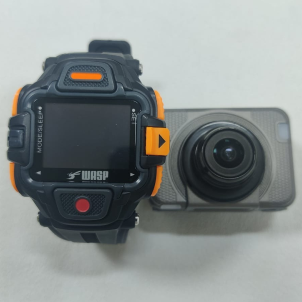 WASP Wristwatch & Action Camera Untested