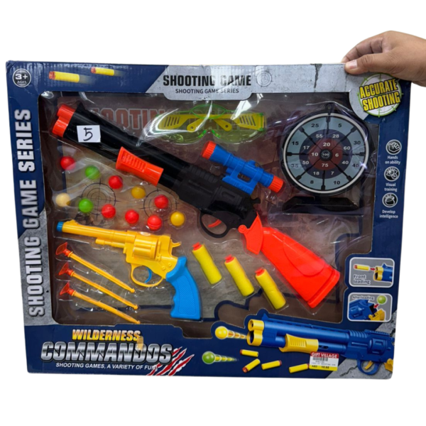 Wildness Commondos Shooting Game Set