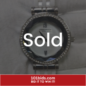 Anne Klein Y121f White Ladies Wristwatch Sold