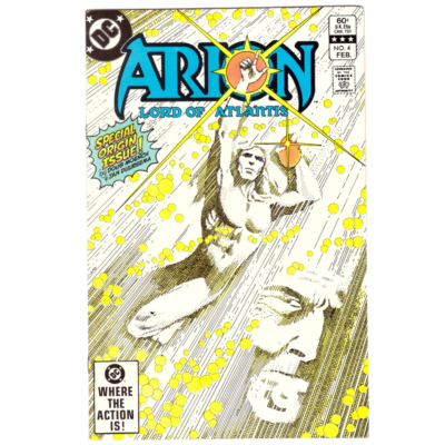 Arion Lord Of Atlantis #4 DC Comics Book 1983