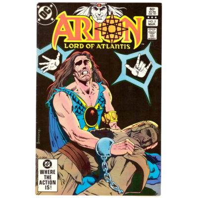 Arion Lord Of Atlantis #5 DC Comics Book 1982