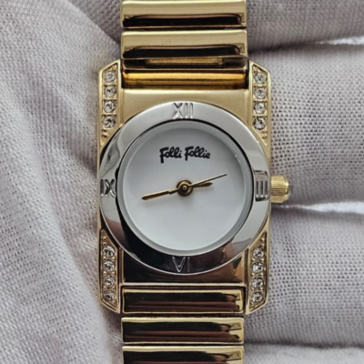 Folli Follie WF8C042 Gold Tone Ladies Wristwatch