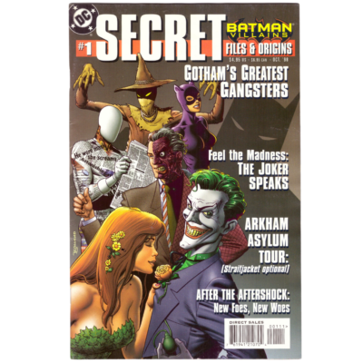 Batman Villains Secret Files #1 DC Comics Book 1998