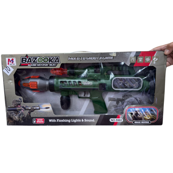 Bazooka Image Moving Gun B4451 15