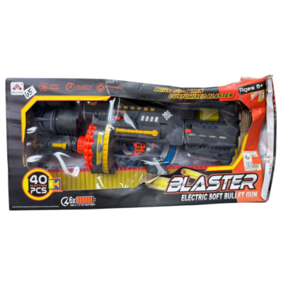 Blaster Electric Soft Bullet Gun Kids Toys